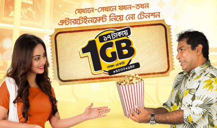 Banglalink 1GB @Tk17, BL 1GB at 17 Tk New Internet Offer