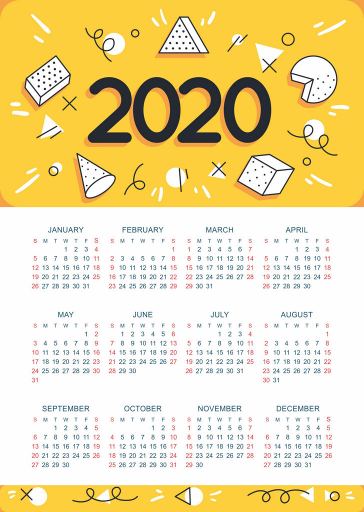 New Year Calendar 2020 Free Download Full HD Quality 1 Calendar Download 2020 Full HD Quality